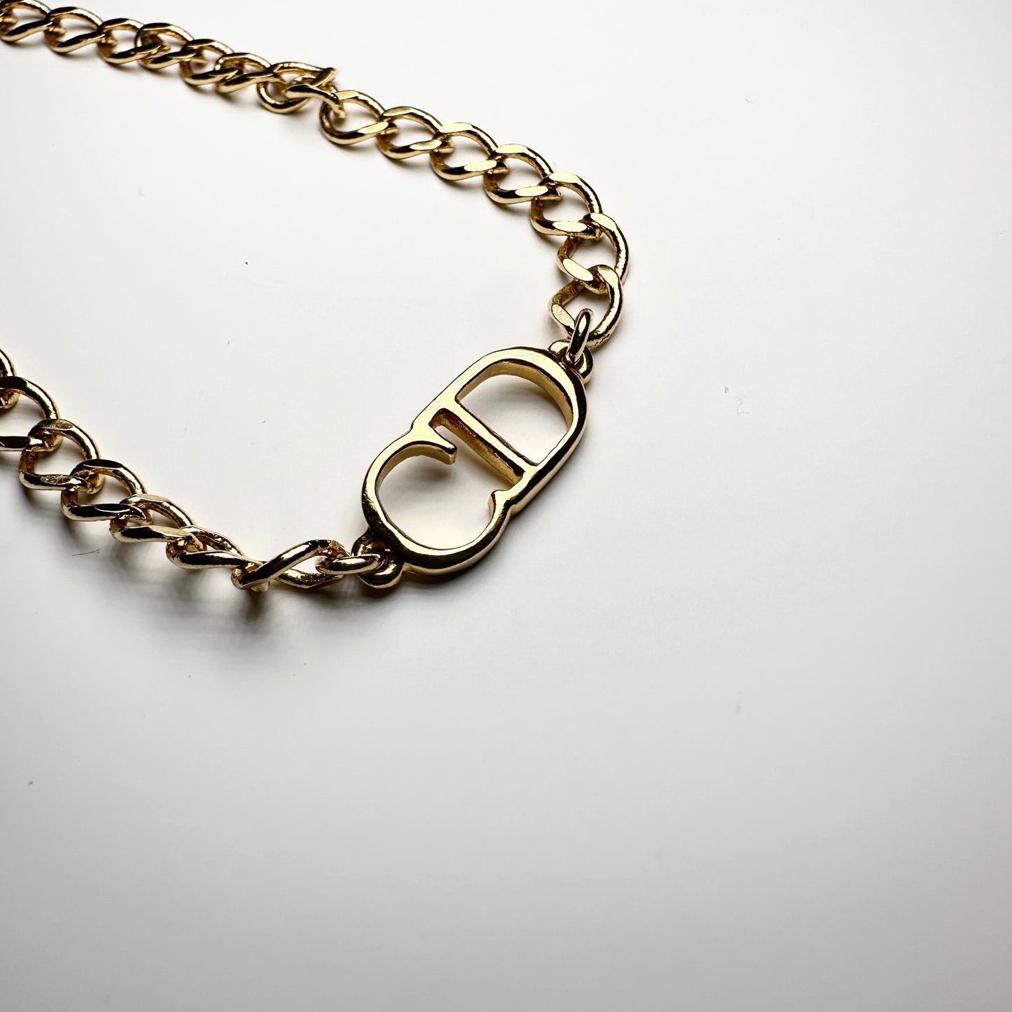 CD GOLD TONE DIOR BRACELET