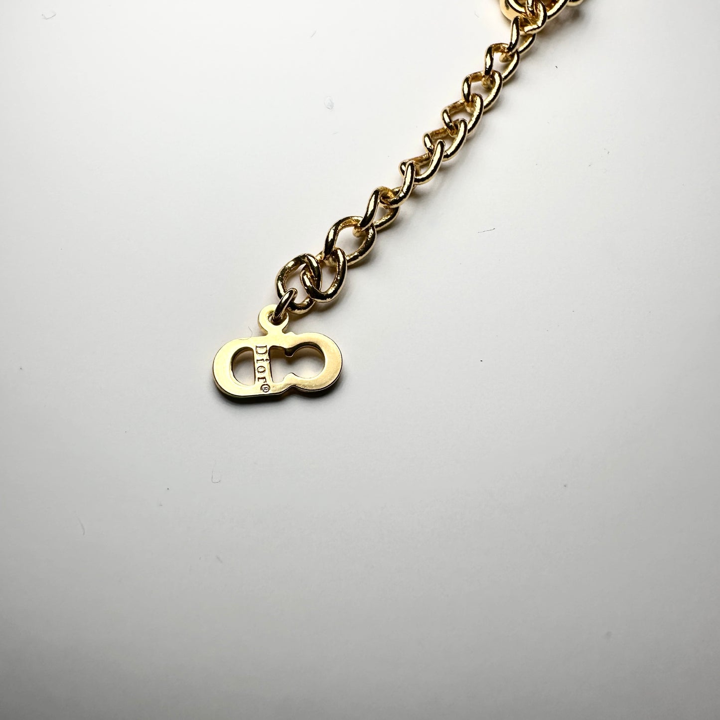 CD GOLD TONE DIOR BRACELET