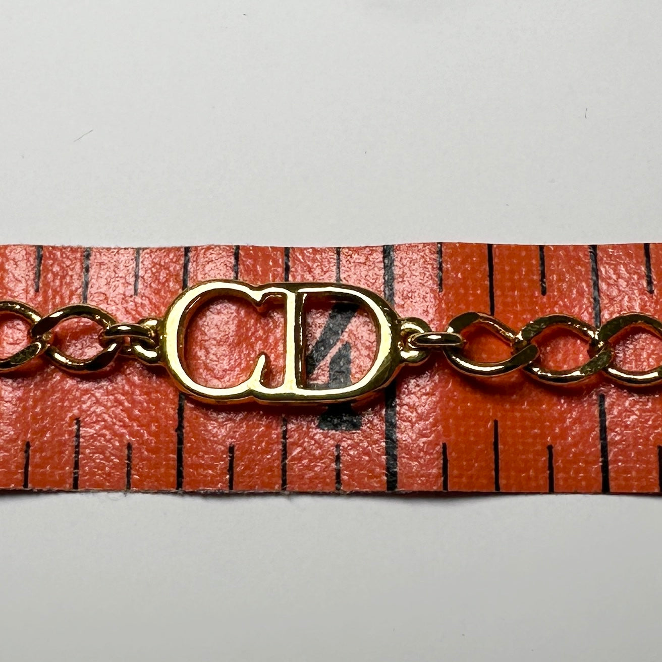 CD GOLD TONE DIOR BRACELET