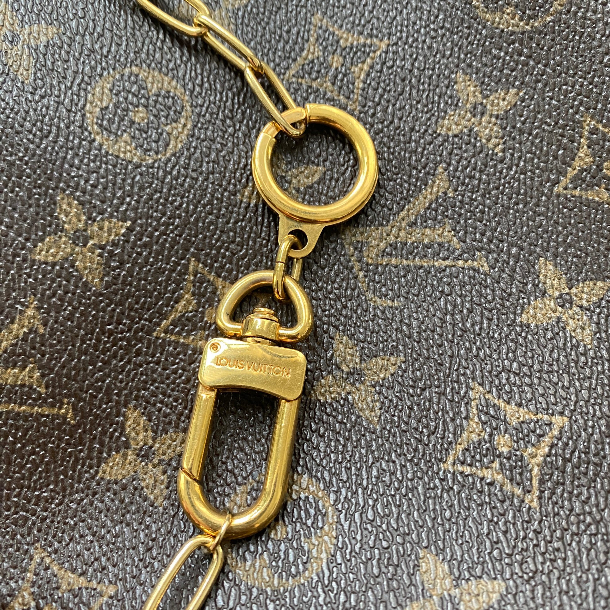 Louis Vuitton Key chain Necklace UPcycled/ REcycled – Luxreloved
